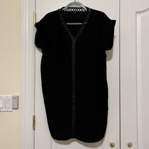 All Saints Dress with Lattice Trim US 8 UK 12